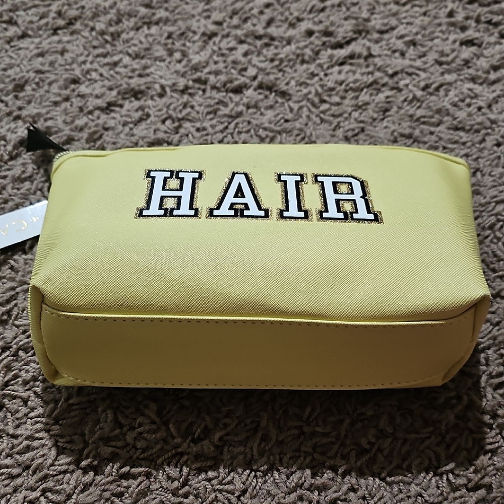 Yellow Cosmetic Bag